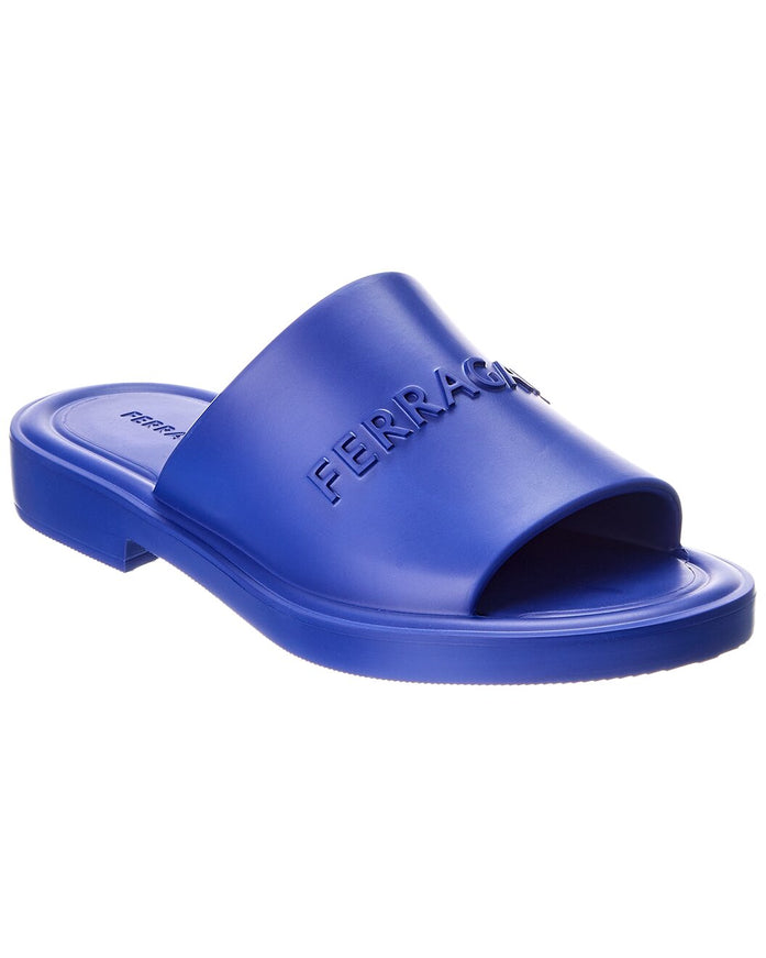 Ferragamo Men's Giuneva Jelly Sandal