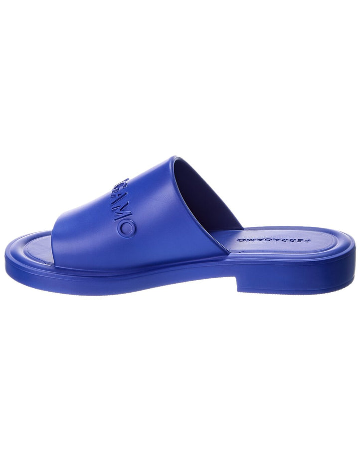 Ferragamo Men's Giuneva Jelly Sandal