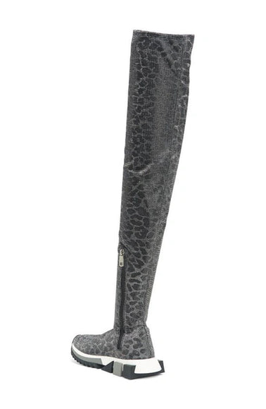 Dolce & Gabbana Over-the-Knee Sneaker Boots