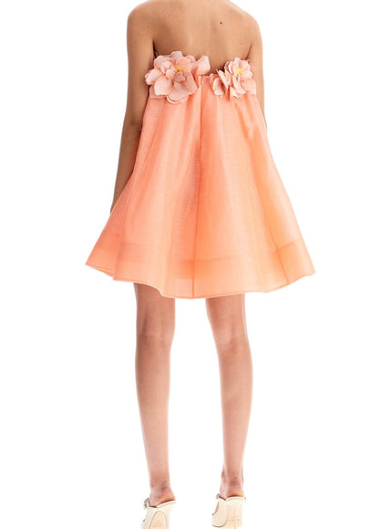 Zimmermann "mini organza dress with petal