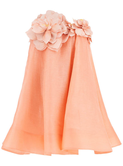 Zimmermann "mini organza dress with petal