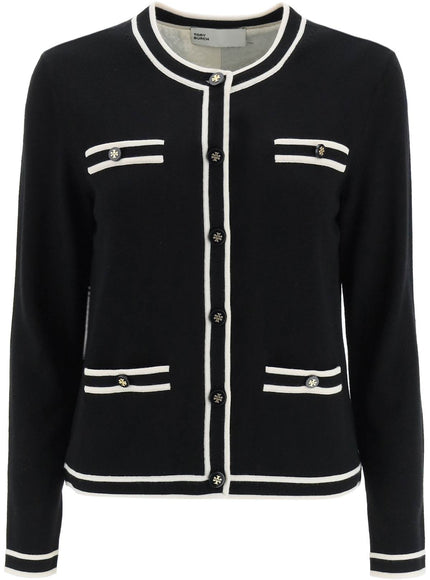 Tory Burch kendra merino wool cardigan