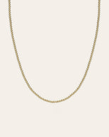 14K Yellow Gold / No Charms