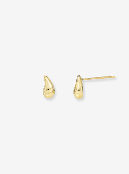 Zoe Lev 14K Gold Mini Teardrop Stud Earrings