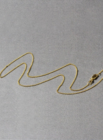 14k Yellow Gold Diamond Cut Rolo Chain 1.1mm - Ellie Belle