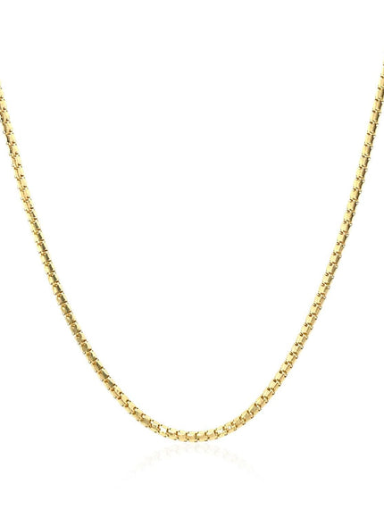 14k Yellow Gold Ice Chain 1.3mm - Ellie Belle