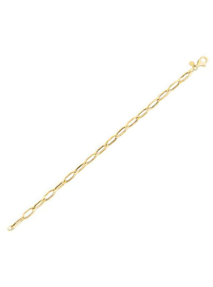 14k Yellow Gold La Goccia Link Bracelet - Ellie Belle