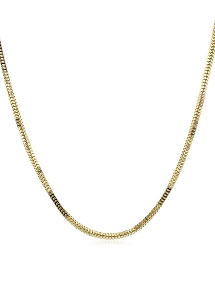 14k Yellow Gold Milano Chain 1.1mm - Ellie Belle