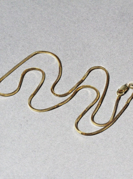 14k Yellow Gold Milano Chain 1.1mm - Ellie Belle