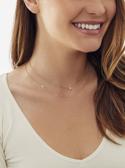Zoe Lev Large Bezel Diamond Necklace