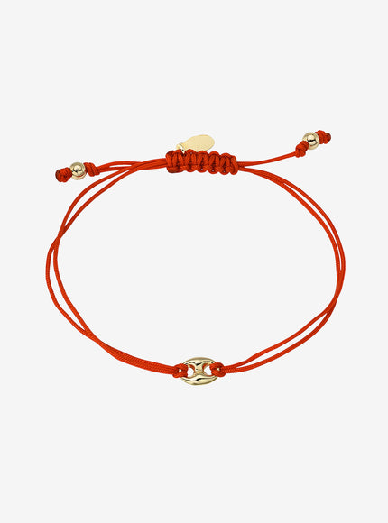 Zoe Lev 14K Gold Button Fortune Bracelet