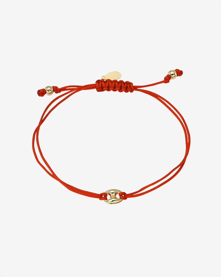 Zoe Lev 14K Gold Button Fortune Bracelet