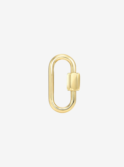 Zoe Lev 14K Gold Carabiner