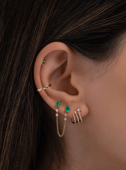 Zoe Lev 14K Gold Ear Cuff