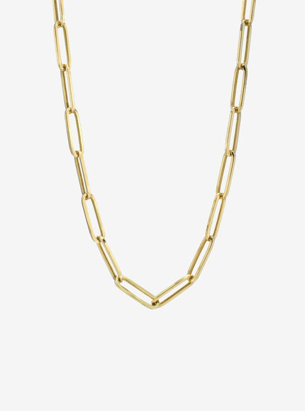 Zoe Lev 14K Gold Extra Large Paper Clip Chain Necklace