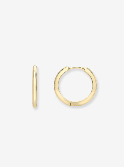 Zoe Lev 14K Gold Large Huggie Earrings