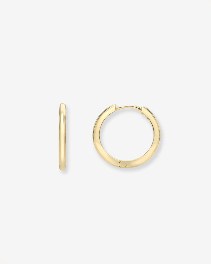 Zoe Lev 14K Gold Large Huggie Earrings