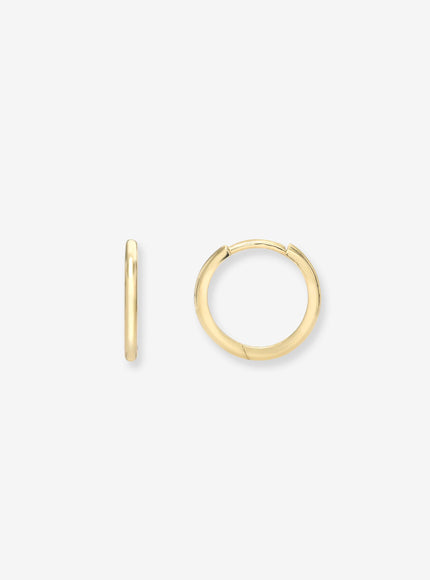 Zoe Lev 14K Gold Medium Huggie Earrings