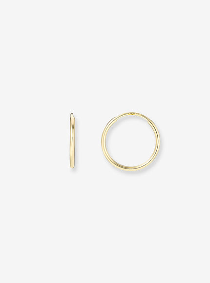 Zoe Lev 14K Gold Mini Thread Hoop Earrings