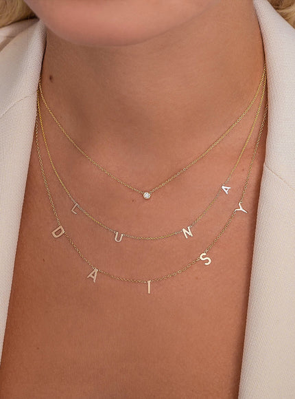 Zoe Lev Large Bezel Diamond Necklace