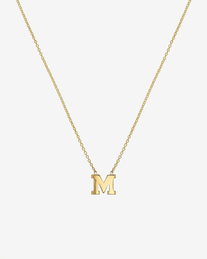 Zoe Lev Kids 14K Gold Initial Necklace