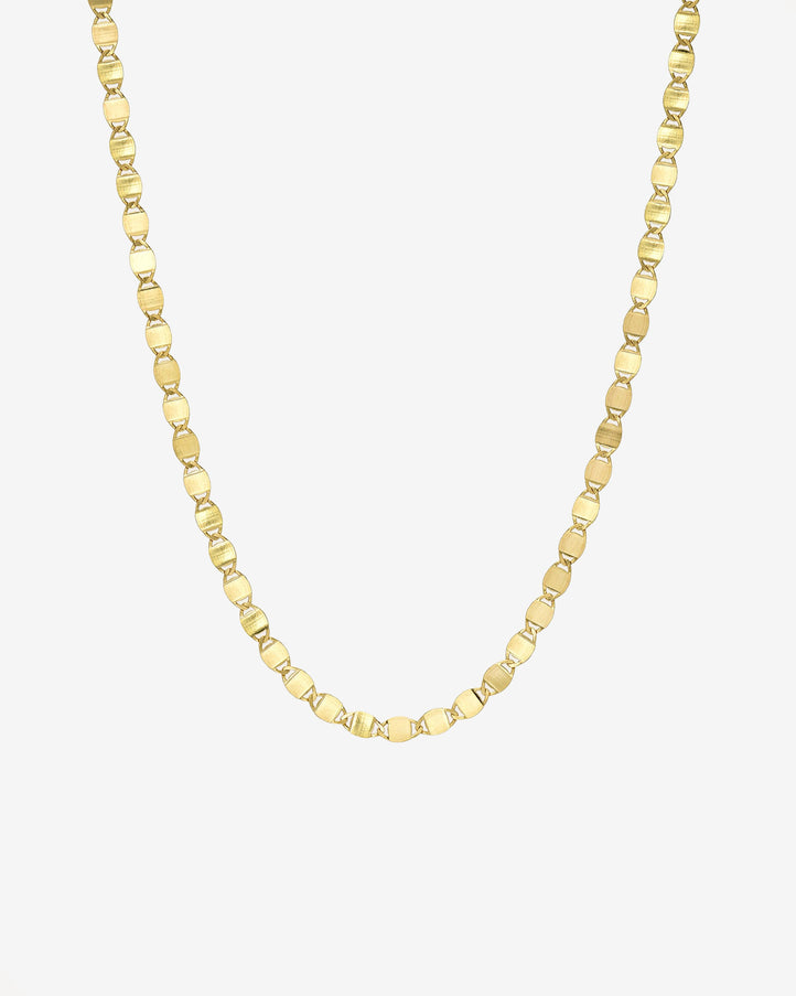Zoe Lev 14K Gold Mirror Chain Link Necklace