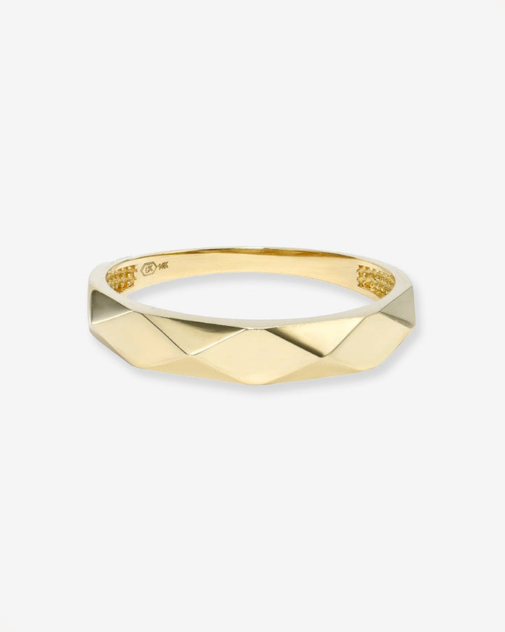 Zoe Lev 14K Gold Disco Ring