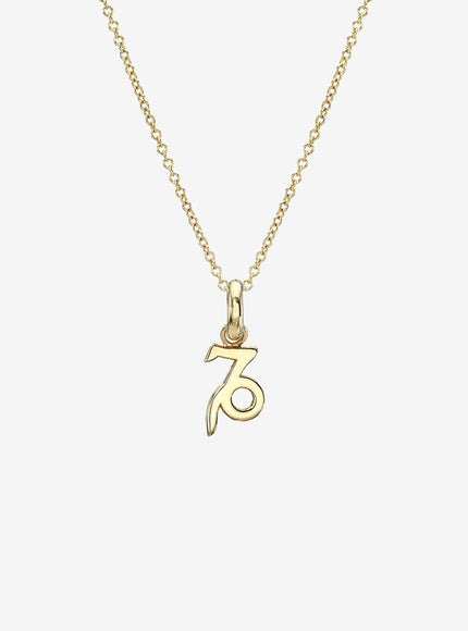 Zoe Lev Kids 14K Gold Zodiac Necklace