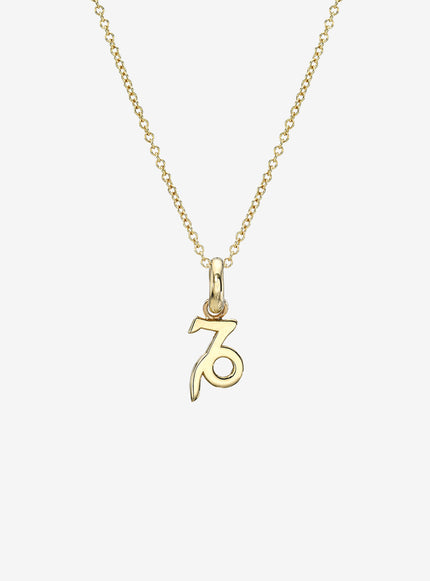 Zoe Lev Kids 14K Gold Zodiac Necklace