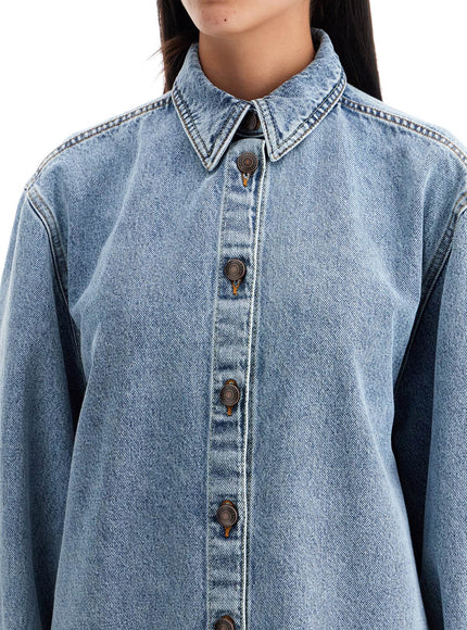 Magda Butrym denim oversized shirt for women