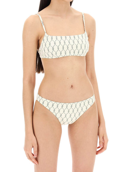 Tory Burch printed bikini top for