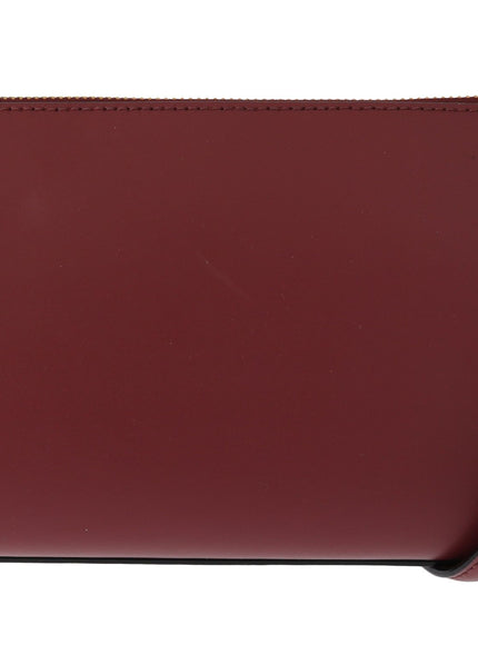 Back view of Kate Spade Bordeaux leather crossbody