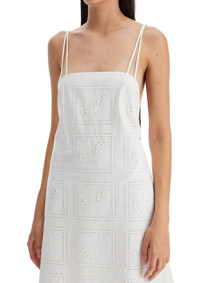 Tory Burch midi lace dress in seven