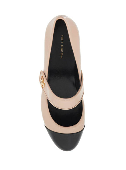 Tory Burch "mary jane with contrasting toe cap"