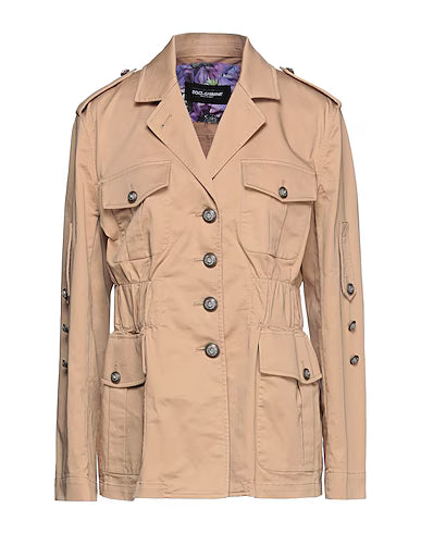 Dolce & Gabbana Beige Cotton Safari Jacket