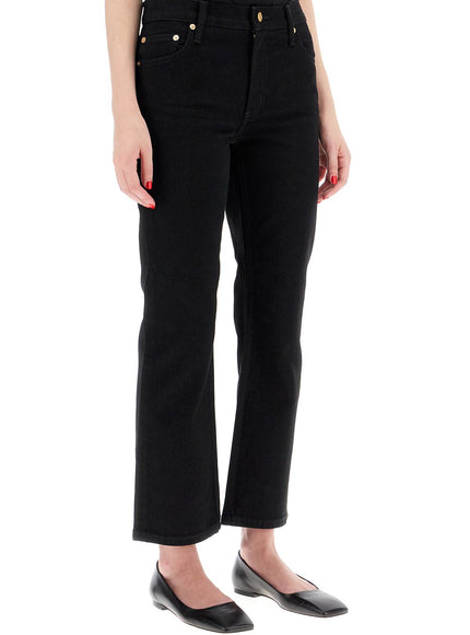 Tory Burch low-waisted kick flare jeans