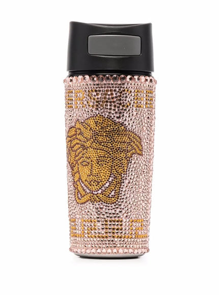 Versace Crystal Embellished-Medusa Travel Mug