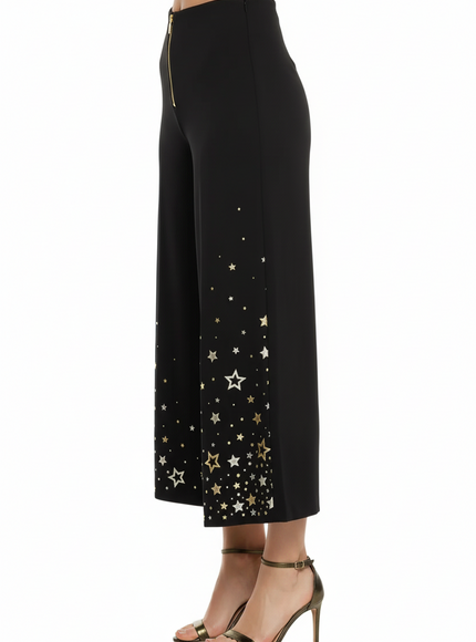 Elisabetta Franchi Star-Embellished Culotte Pants