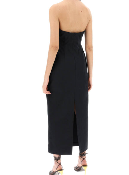 Magda Butrym hourglass bustier dress with