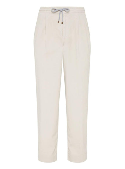 Brunello Cucinelli Trousers White