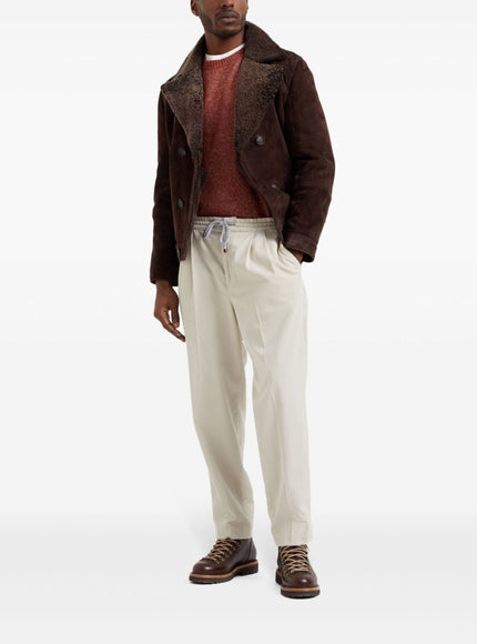 Brunello Cucinelli Trousers White