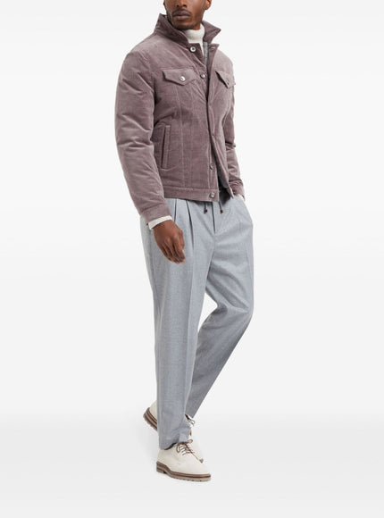 Brunello Cucinelli Trousers Light Grey