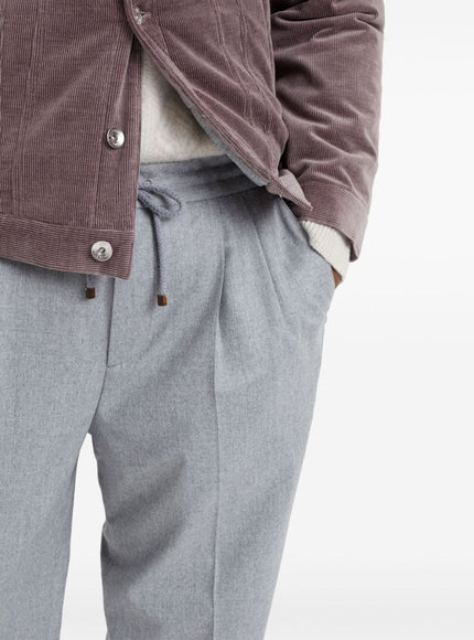 Brunello Cucinelli Trousers Light Grey