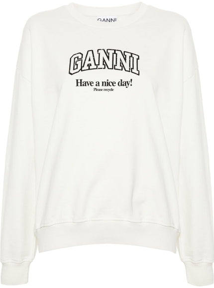 GANNI Sweaters White