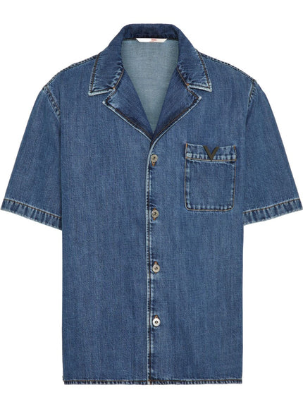 Valentino Shirts Blue