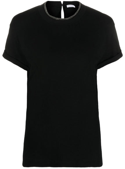 Brunello Cucinelli T-shirts and Polos Black