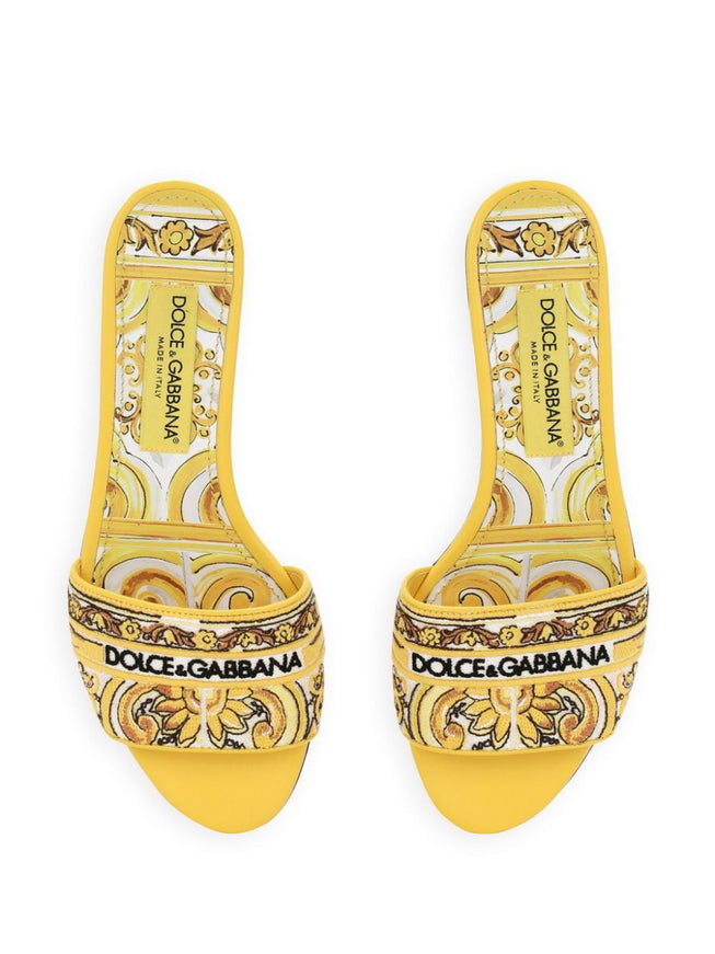 Dolce & Gabbana Sandals Yellow