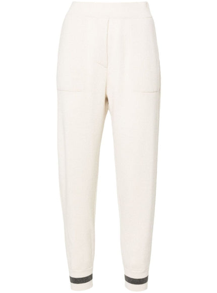 Brunello Cucinelli Trousers White