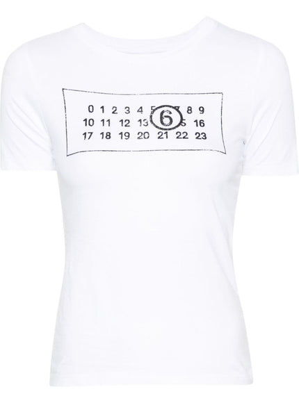 MM6 Maison Margiela T-shirts and Polos White