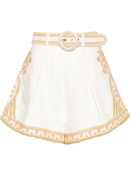 Zimmermann Shorts Beige